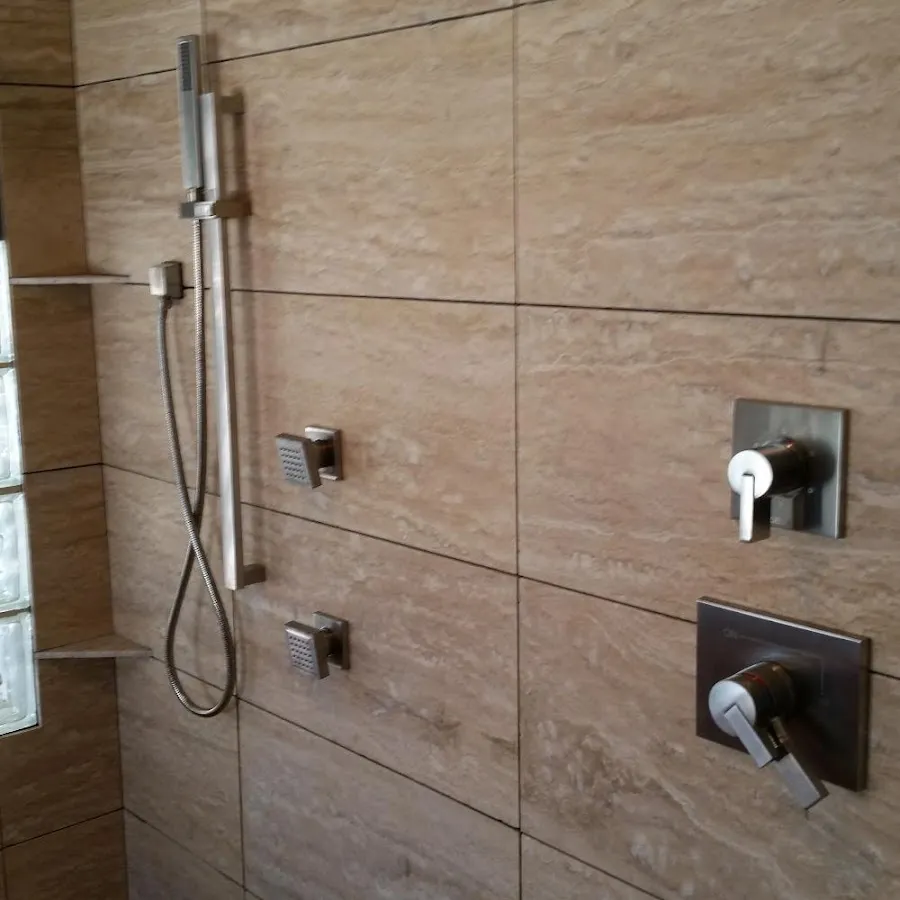 Shower fixture installation for Water Heater Replacement in Absecon